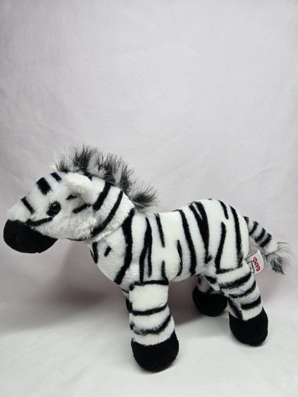 GANZ Webkinz Zebra HM163 Plush No Code Sruffed Animal